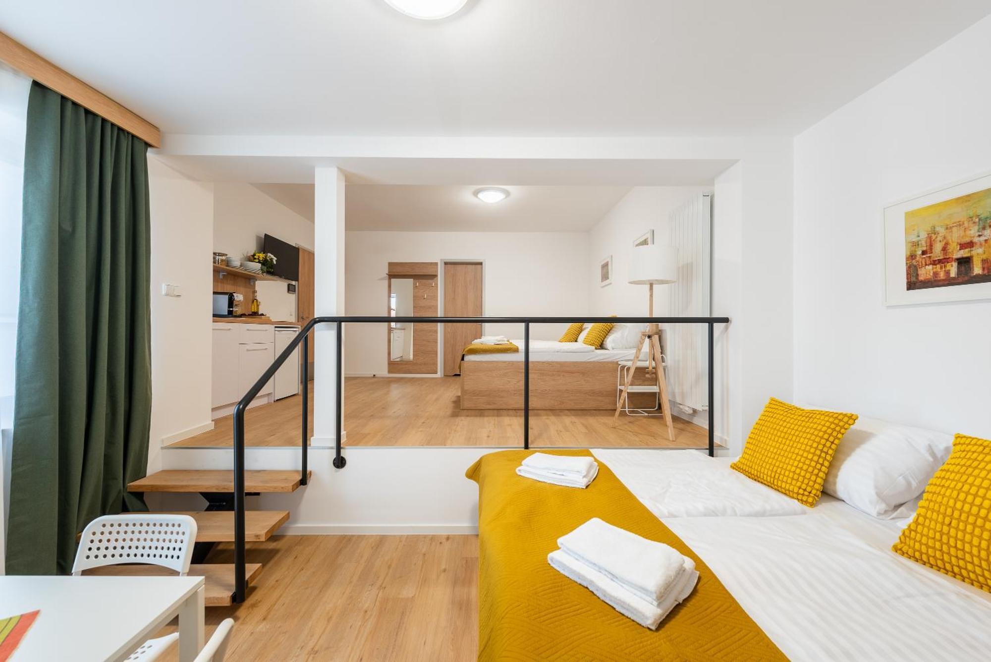 Libero Apartments プラハ 部屋 写真