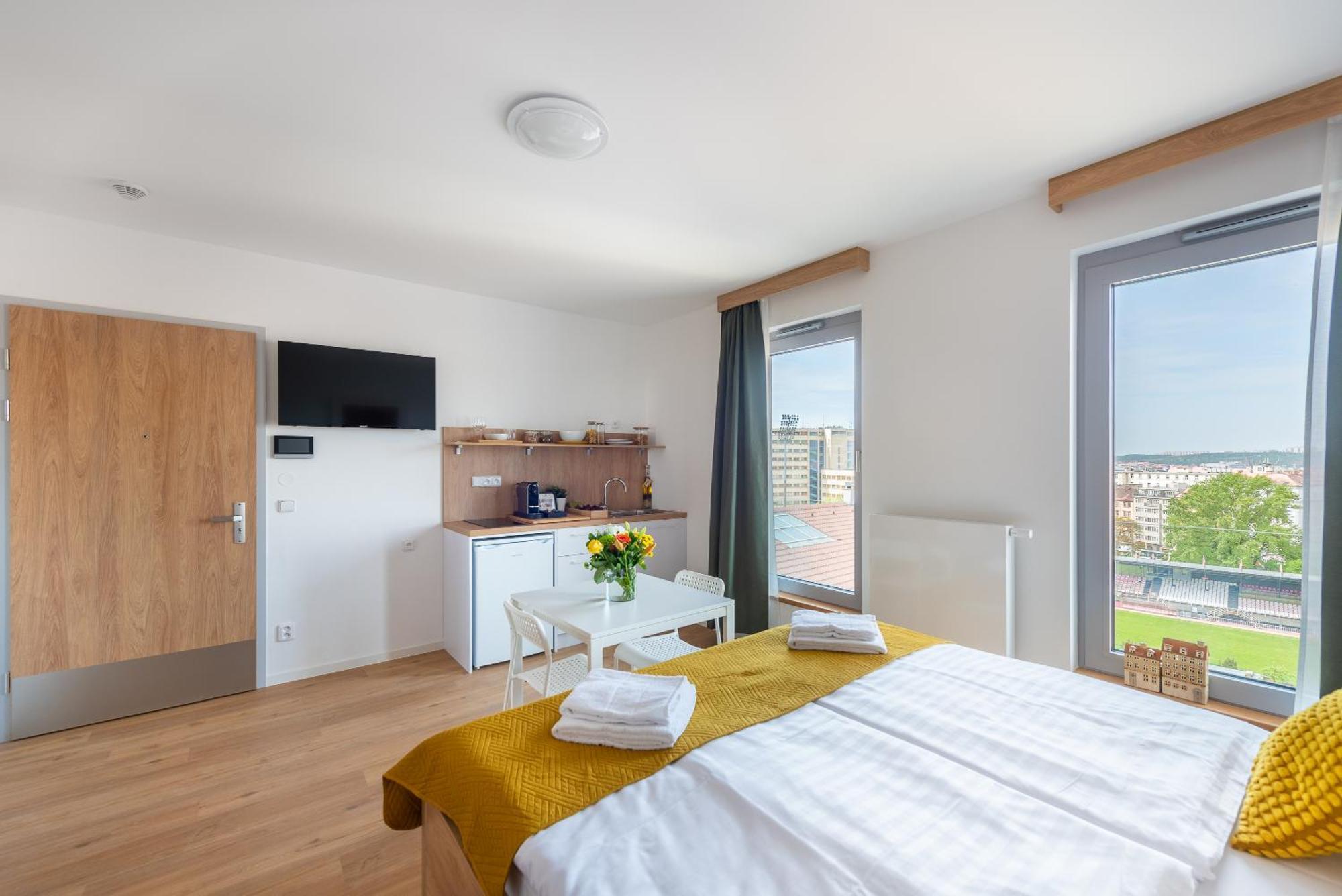 Libero Apartments プラハ 部屋 写真